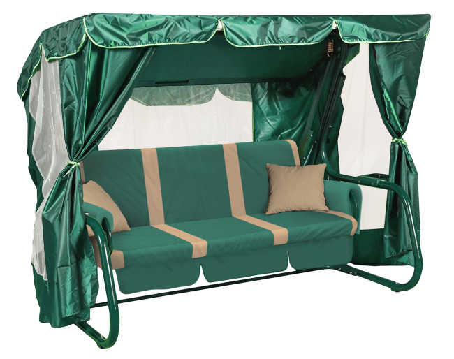 Садовые качели ТОРНАДО PREMIUM зеленые Садовые качели ТОРНАДО PREMIUM зеленые