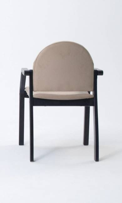 Стул-кресло Джуно 2.0 чёрный/бежевый Стул-кресло Джуно 2.0 чёрный/бежевый