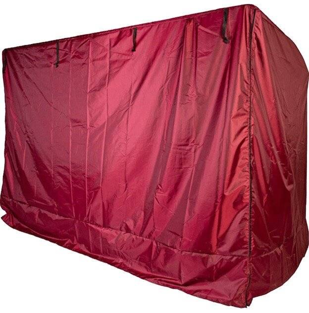 Чехол ЛЮКС для садовых качелей ОАЗИС, бордо Чехол ЛЮКС для садовых качелей ОАЗИС, бордо