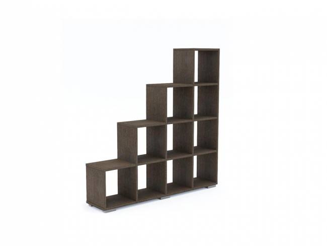 Стеллаж Стильный С-2 венге темный