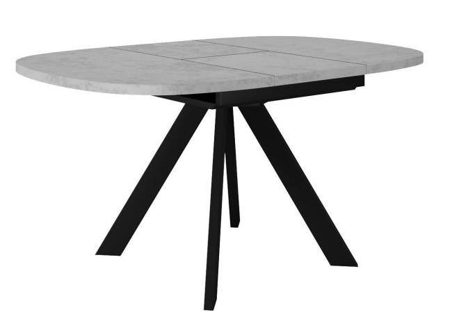 Стол DikLine B110 Бетон/опоры черные Стол DikLine B110 Бетон/опоры черные