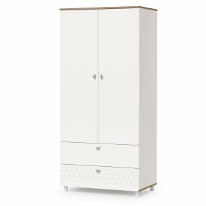 Шкаф для одежды Эйп 13.334 цвет белый/дуб белый