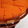 Кресло-качалка PAPASAN/ПАПАСАН w 23/01 B /с подушкой/ 115х78х104 см, Pecan (орех), ткань Оранжевый, С 23 Pecan (орех) Кресло-качалка PAPASAN/ПАПАСАН w 23/01 B /с подушкой/ 115х78х104 см, Pecan (орех), ткань Оранжевый, С 23 Pecan (орех)