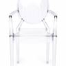 Кресло MEDALION (mod. 922) / 1 шт. в упаковке пластик, 56,5*53,2*92,5см, бесцветный бесцветный пластик