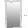 Зеркало навесное Берже 23 белый ясень 97 см х 67 см