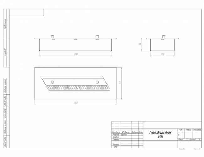 Топливный блок SteelHeat S-LINE 340