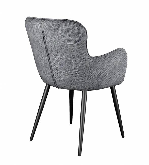 Стул DikLine 503 поворотный SB6 св.сер, ножки черные Стул DikLine 503 поворотный SB6 св.сер, ножки черные