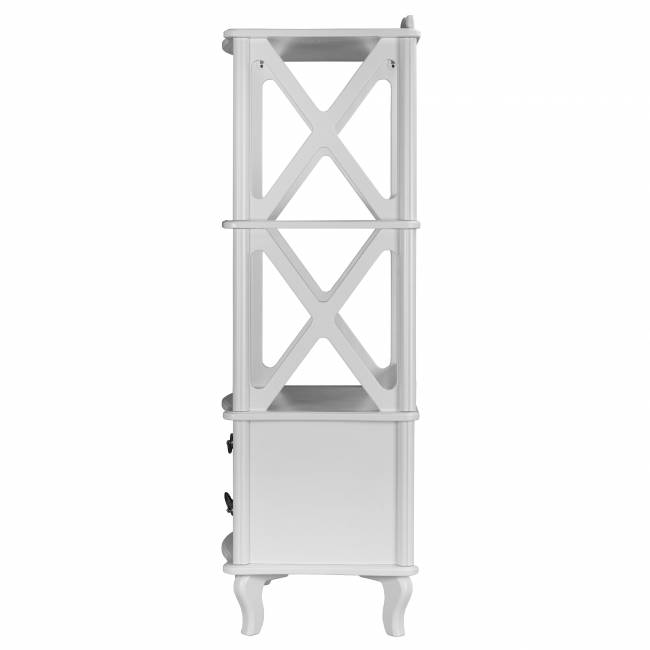 Этажерка Джульетта 2 уровня, молочный дуб Л Этажерка Джульетта 2 уровня, молочный дуб Л