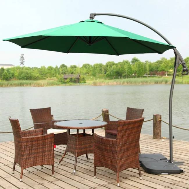 Садовый зонт Garden Way MARSEILLE, зелёный