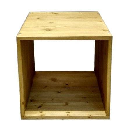 Стеллаж Куб 1 сосна, искусственное старение