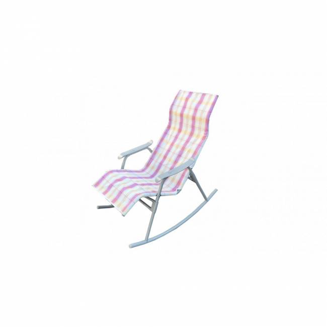 Кресло-качалка Нарочь, серый белый, розовый, без м/э