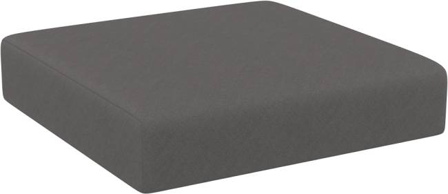 Диван пластиковый двухместный с подушками Portofino Lounge бежевый, темно-серый 1600х800х690 мм