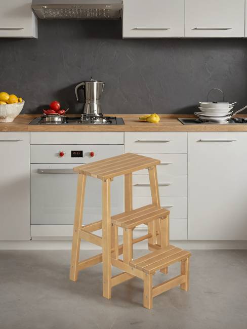 Табурет- стремянка бук Табурет- стремянка бук