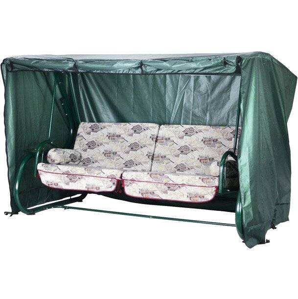 Чехол ЛЮКС для садовых качелей МИЛАН/МИЛАН П, зеленый Чехол ЛЮКС для садовых качелей МИЛАН/МИЛАН П, зеленый