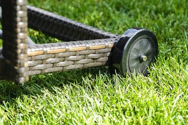 Комплект для отдыха из искусственного ротанга MILANO темно-коричневый Комплект для отдыха из искусственного ротанга MILANO темно-коричневый