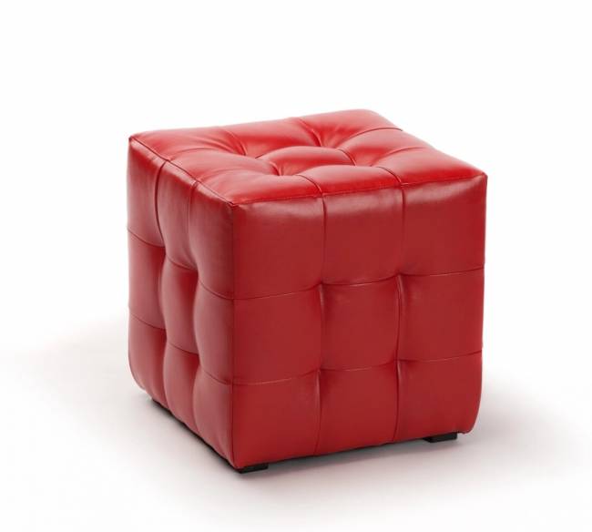 Пуф Парма-1 красный