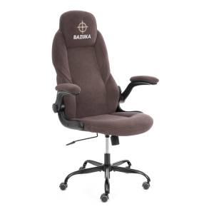 Кресло BAZUKA metalBL велюр, коричневый, 6 коричневый велюр