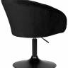 Кресло дизайнерское DOBRIN EDISON BLACK, черный велюр (1922-21)