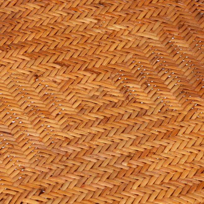 ТЕРРАСНЫЙ КОМПЛЕКТ "Pelangi/Пеланги" (стол со стеклом + 2 кресла)/с подушками / ротанг, кресло 65х65х77см, стол диаметр 64х61см, медовый Honey (мед) ротанг