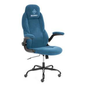 Кресло BAZUKA metalBL велюр, синий, 32 синий велюр