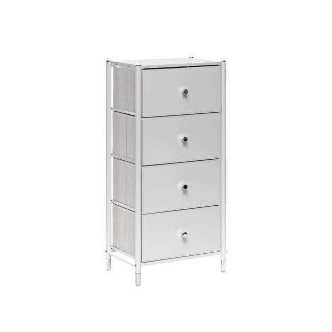 Комод Leset Хайди 4 ящика Белый Белый Комод Leset Хайди 4 ящика Белый Белый