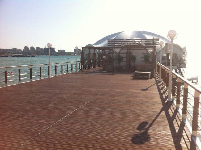 Террасная доска ECODECK (ЭКОДЕК) шовная, 23,5*165*6000 мм, коричневый