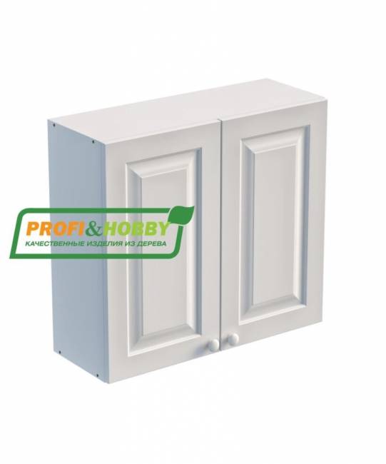 Шкаф навесной 800 х 300 х 720 филенка, сосна, бесцветный лак Шкаф навесной 800 х 300 х 720 филенка, сосна, бесцветный лак