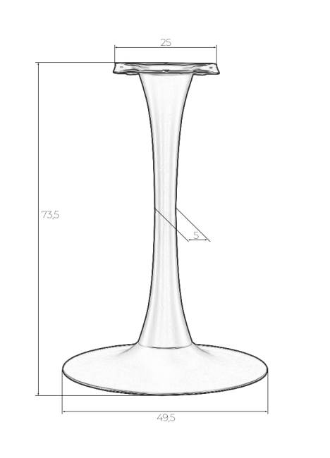 Подстолье обеденное DOBRIN FILIPPO