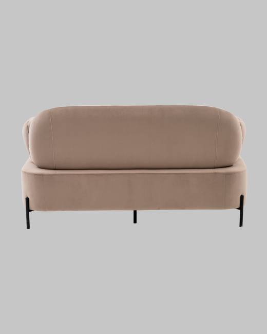 Диван Кэнди велюр светло-серый