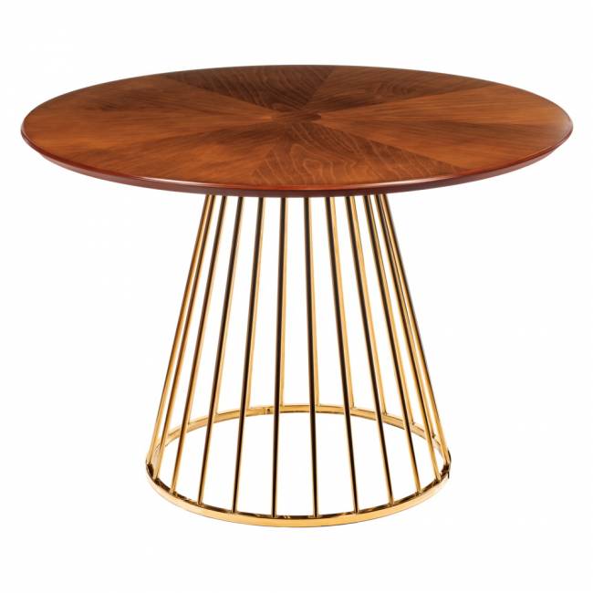 Стол Liverpool 110см, золотистые ножки Стол Liverpool 110см, золотистые ножки