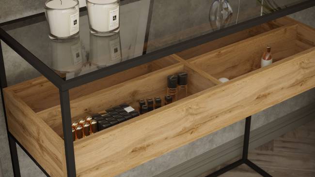 Консоль Калифорния Кассо К01 Дуб вотан Консоль Калифорния Кассо К01 Дуб вотан