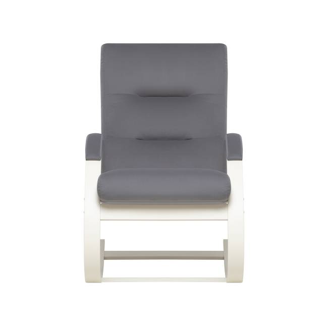 Кресло-качалка Leset Милано Слоновая кость V32 серый