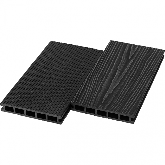 Террасная доска из ДПК UnoDeck Ultra, 150х24х3000/4000 4000, Графит Террасная доска из ДПК UnoDeck Ultra, 150х24х3000/4000 4000, Графит