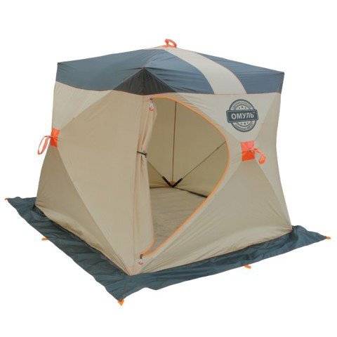 Палатка для зимней рыбалки Митек Омуль-Куб 1 Палатка для зимней рыбалки Митек Омуль-Куб 1