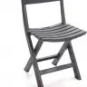 Набор стульев складных пласт. BIRKI антрацит