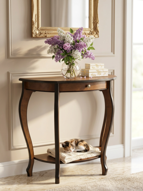 Консоль Элегант орех Л