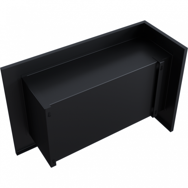 Биокамин Kratki DELTA/L/700 угловой, TUV