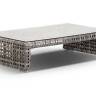 "Тито" лаунж-зона из искусственного ротанга, цвет серый (К)