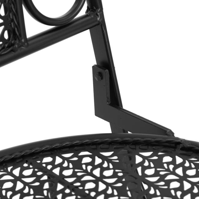 Комплект (стол + 2 стула) Secret de Maison Амальфи/Amalfi металл, черный черный металл