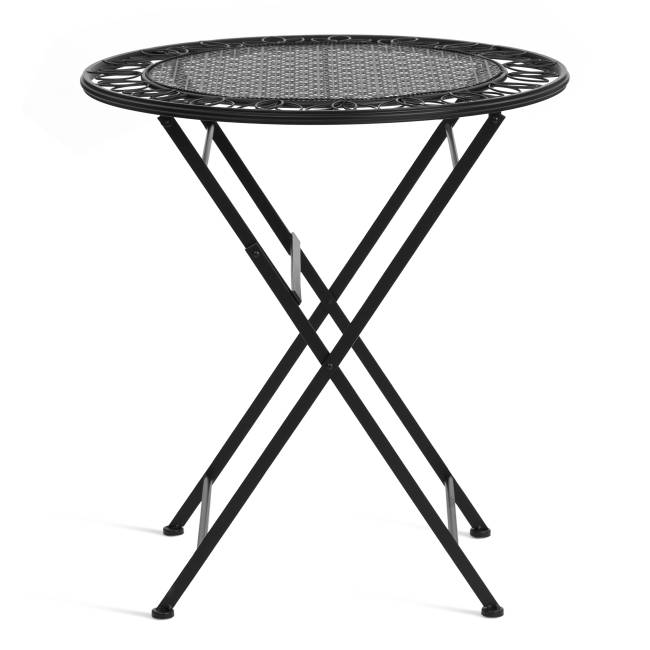 Комплект (стол + 2 стула) Secret de Maison Амальфи/Amalfi металл, черный черный металл