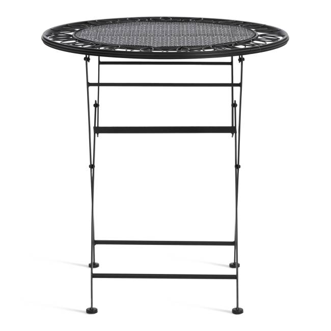 Комплект (стол + 2 стула) Secret de Maison Амальфи/Amalfi металл, черный черный металл