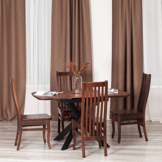 Стул Дольче/Dolce жёсткое сиденье бук, МДФ, 40х46х100см, коричневый коричневый бук, мдф