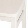 Стул Дольче/Dolce жёсткое сиденье бук, МДФ, 40х46х100см, айвори вайт белый бук, мдф