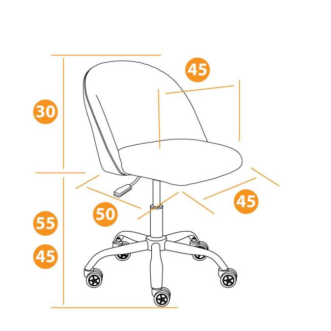 Кресло MELODY флок , бежевый, 7 бежевый флок Кресло MELODY флок , бежевый, 7 бежевый флок