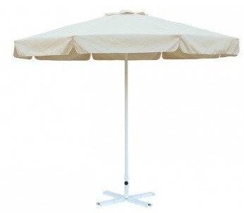 Зонт Митек D3 м круглый с воланом, алюминий, с подставкой Зонт Митек D3 м круглый с воланом, алюминий, с подставкой