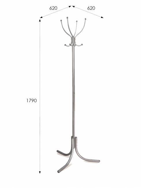 Вешалка напольная М 3 металлик Вешалка напольная М 3 металлик
