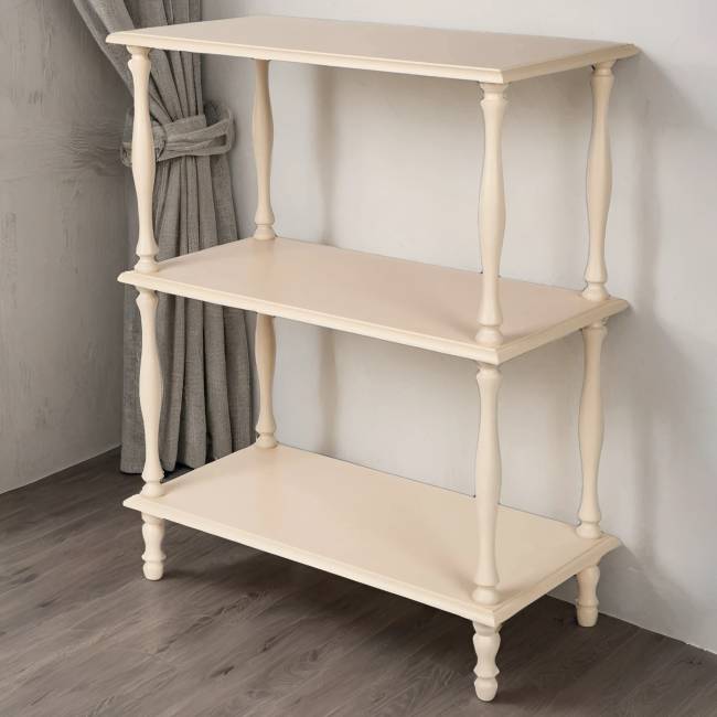 Этажерка П 9 слоновая кость