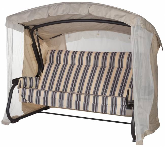 Садовые качели "Милан" (Мерида) Премиум (Шоколад) Садовые качели "Милан" (Мерида) Премиум (Шоколад)