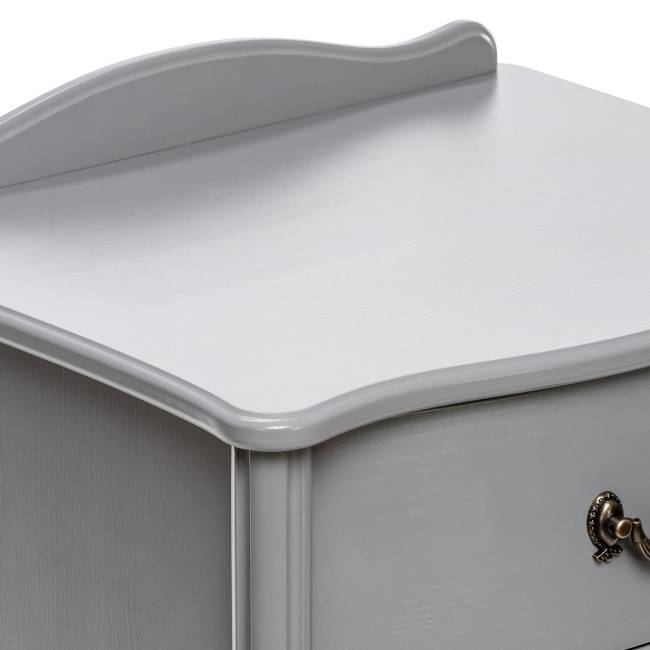 Комод Leset "Джульетта" узкий (5 ящ.) Серый ясень