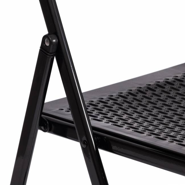 Стул складной FOLDER (mod. 3016) / 1 шт. в упаковке каркас: металл, сиденье/спинка: пластик, 48,5 х 48 х 82,5 см, black (черный) черный каркас: металл, сиденье/спинка: пластик Стул складной FOLDER (mod. 3016) / 1 шт. в упаковке каркас: металл, сиденье/спинка: пластик, 48,5 х 48 х 82,5 см, black (черный) черный каркас: металл, сиденье/спинка: пластик